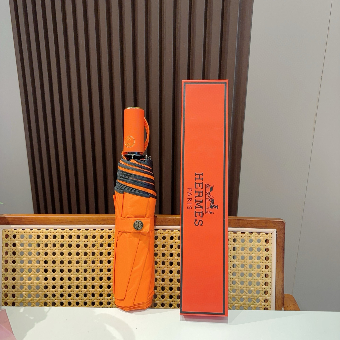 Hermes 에르메스 3단 자동 프리미엄 양산/우산