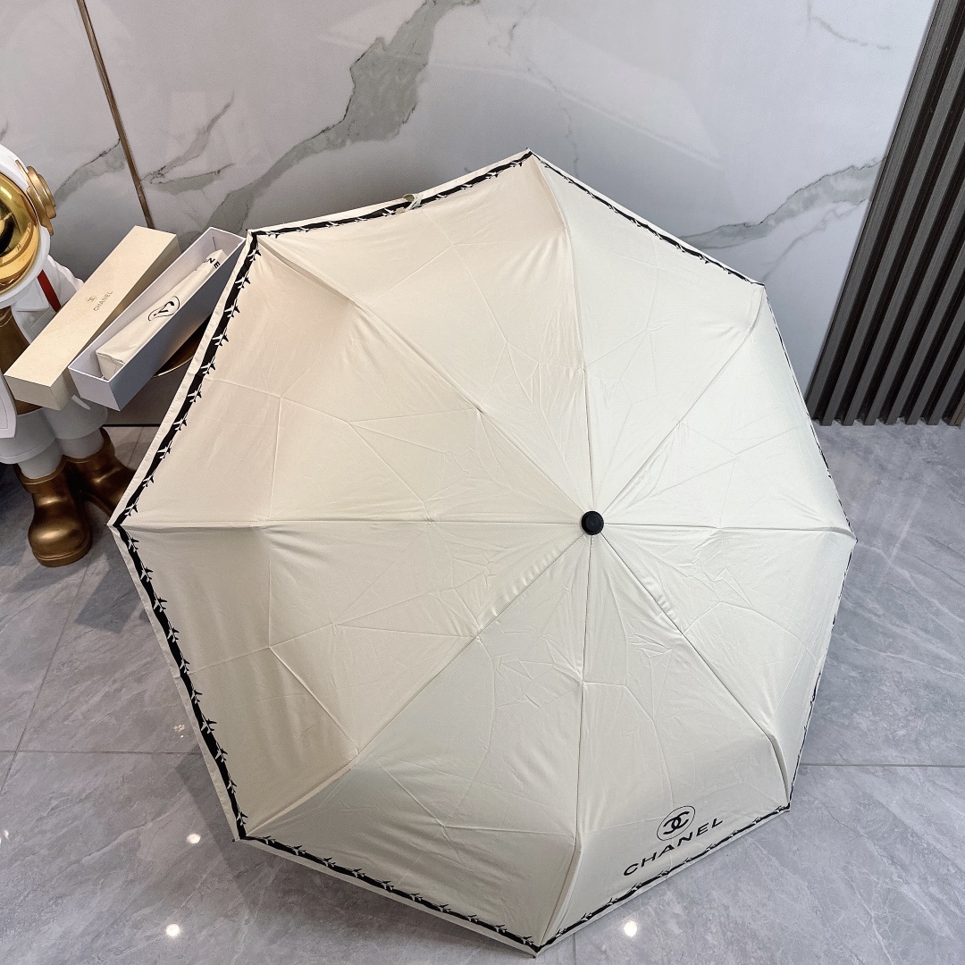 Chanel 샤넬 3단 자동 양산/우산