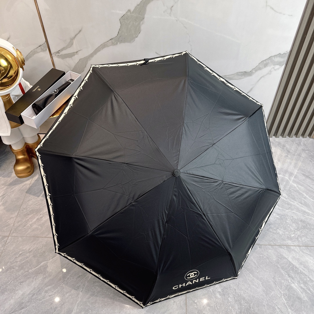 Chanel 샤넬 3단 자동 양산/우산