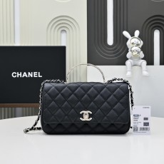 CHANEL 샤넬 Coco Crush handle 핸드백 가방 라지
