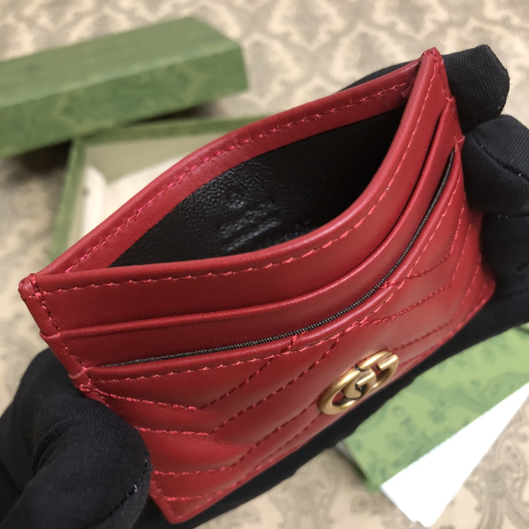 GUCCI 구찌 GG 마몬트 미니 카드 지갑