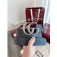 GUCCI 구찌 클래식 엠보 소가죽 벨트
