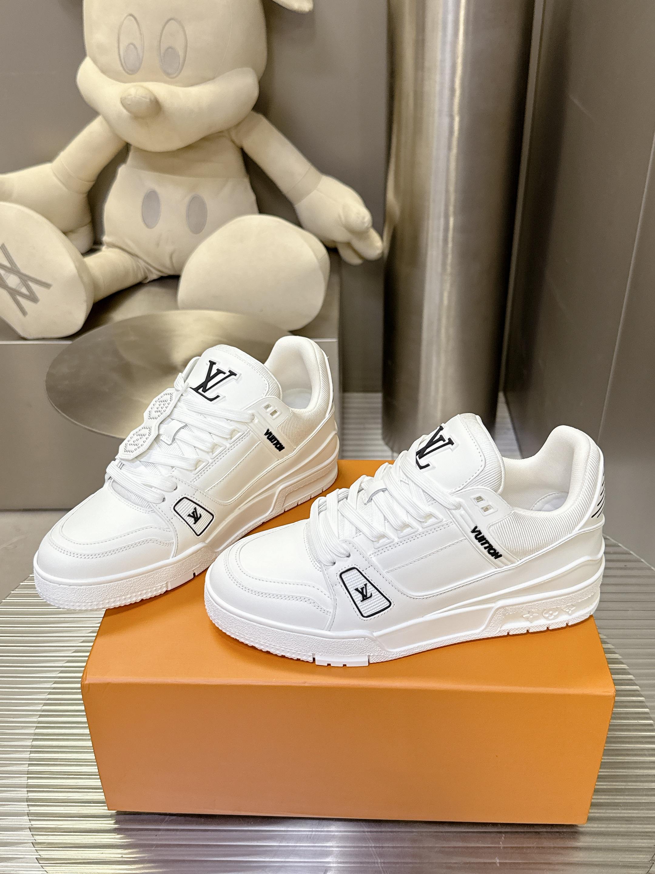 LV Trainer 루이비통 로우탑 커플 스니커즈 신발