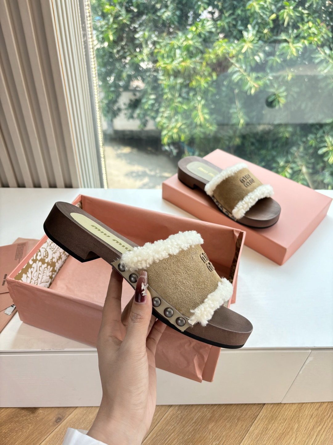 miumiu 미우미우 샌들 슬리퍼 신발