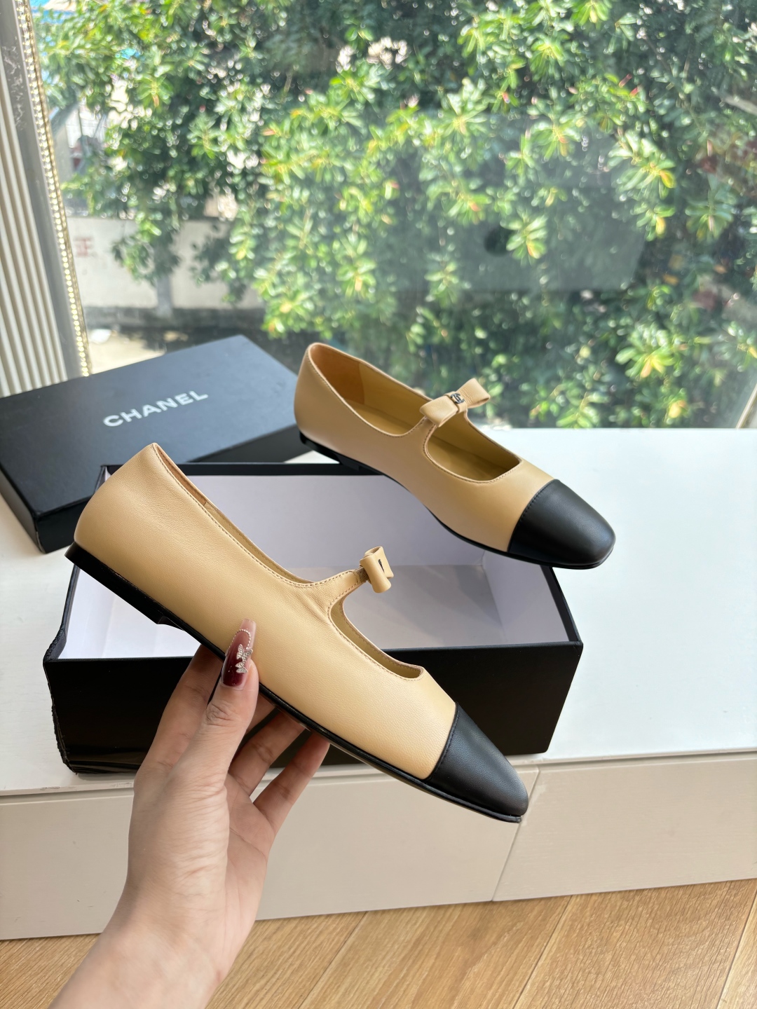 CHANEL 샤넬 플랫 슈즈 구두 신발