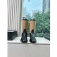 CHANEL 샤넬 로고 라이더 미들 부츠 신발