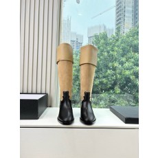 CHANEL 샤넬 로고 라이더 롱 부츠 신발