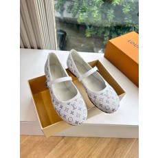 LV × 무라카미 다카시 루이비통 6AM 체리 플랫 슈즈 샌들 신발