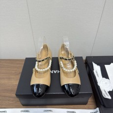 CHANEL 샤넬 체인 플랫 슈즈 구두 신발