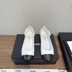 CHANEL 샤넬 체인 플랫 슈즈 구두 신발