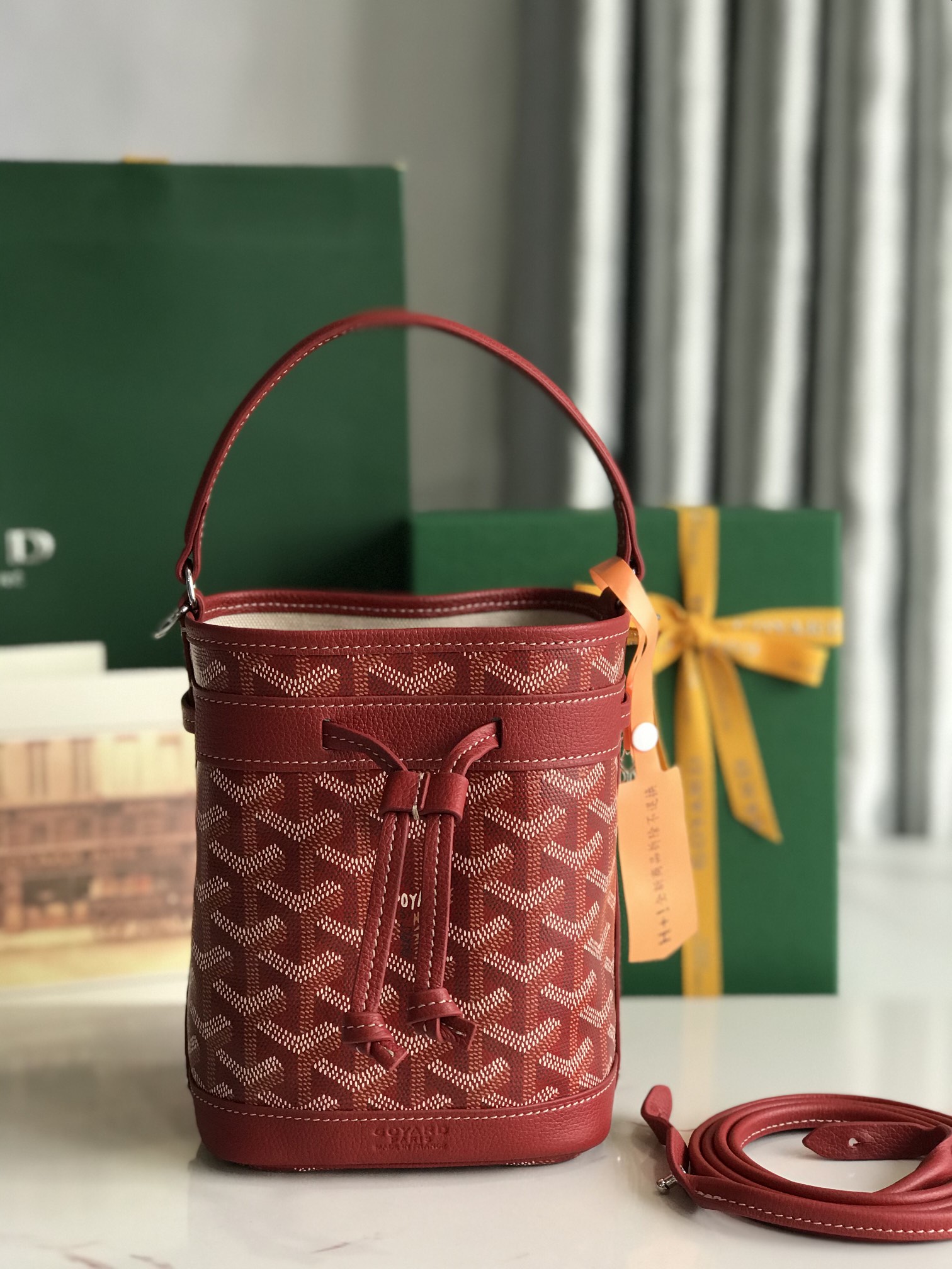 Goyard 고야드 PETIT FLOT MINI PM 미니 버킷백 가방
