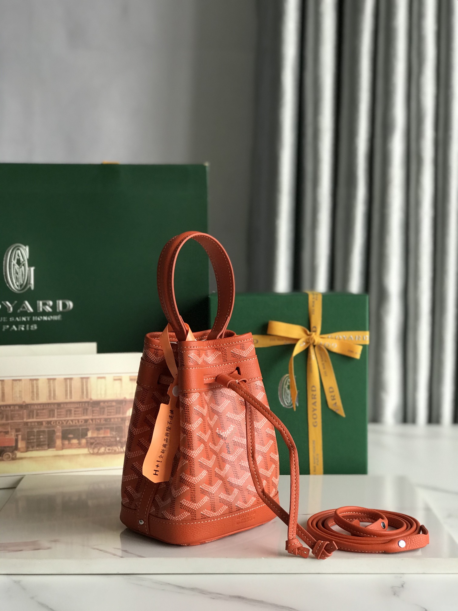 Goyard 고야드 PETIT FLOT MINI PM 미니 버킷백 가방