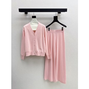 Loro Piana 로로피아나 니트 가디건 + 팬츠 세트 의류