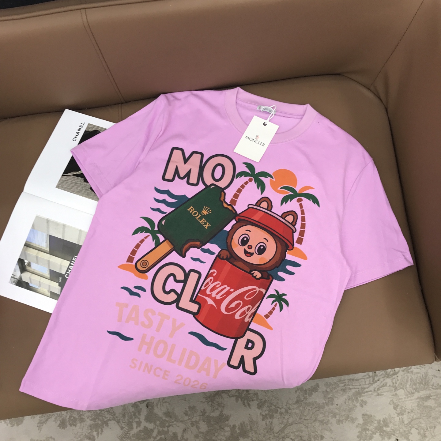 Moncler 몽클레어 캐릭터 프린팅 반팔 티셔츠 의류