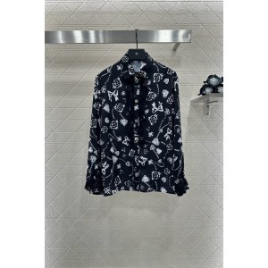 Chanel 샤넬 플라워 레이스 블라우스 셔츠 의류