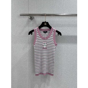 Chanel 샤넬 민소매 니트 상의 의류