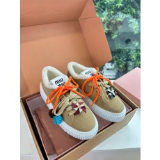 miumiu 미우미우 양모 스니커즈 신발