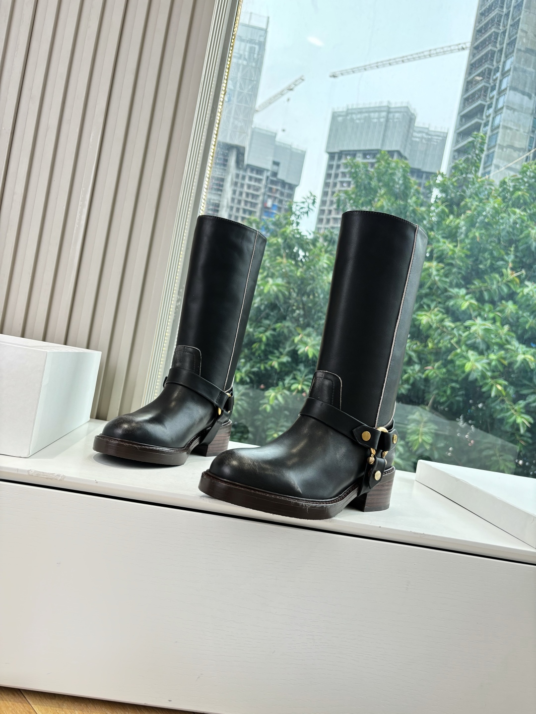 Chloe 끌로에 첼시 미들 부츠 신발