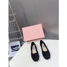 miumiu 미우미우 클래식 발레리나 플랫 슈즈 단화 신발