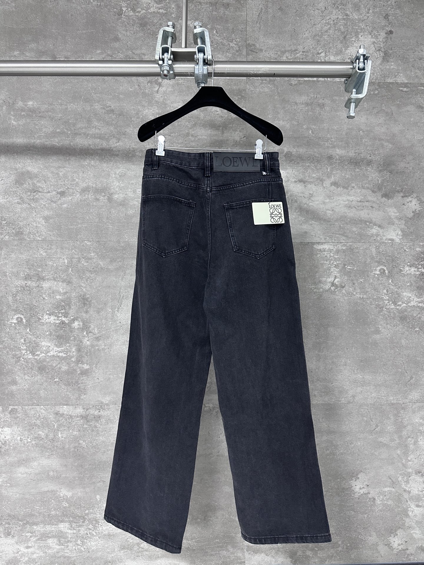 Loewe 로에베 데님 자수 팬츠 바지 의류