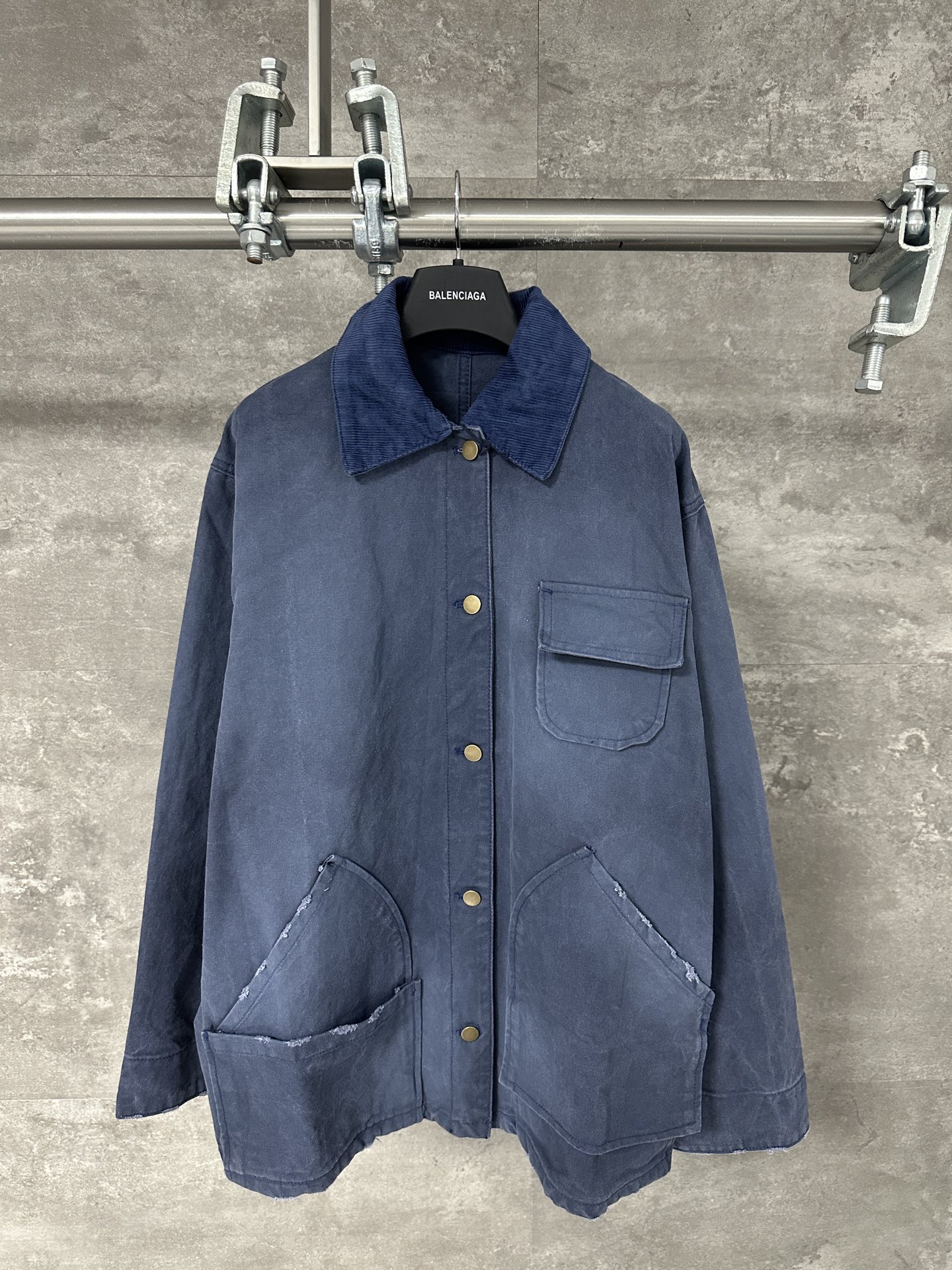 Prada 프라다 포켓 워크 카라 데님 자켓 의류