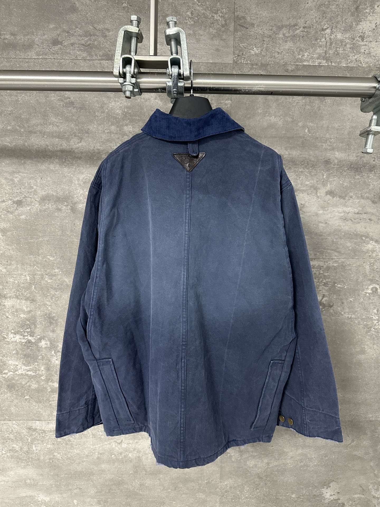 Prada 프라다 포켓 워크 카라 데님 자켓 의류