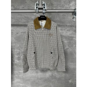 MIUMIU  미우미우 체크 패턴 자켓 아우터 의류