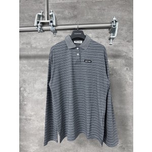 MIUMIU 미우미우 긴팔 카라 폴로 티셔츠 의류