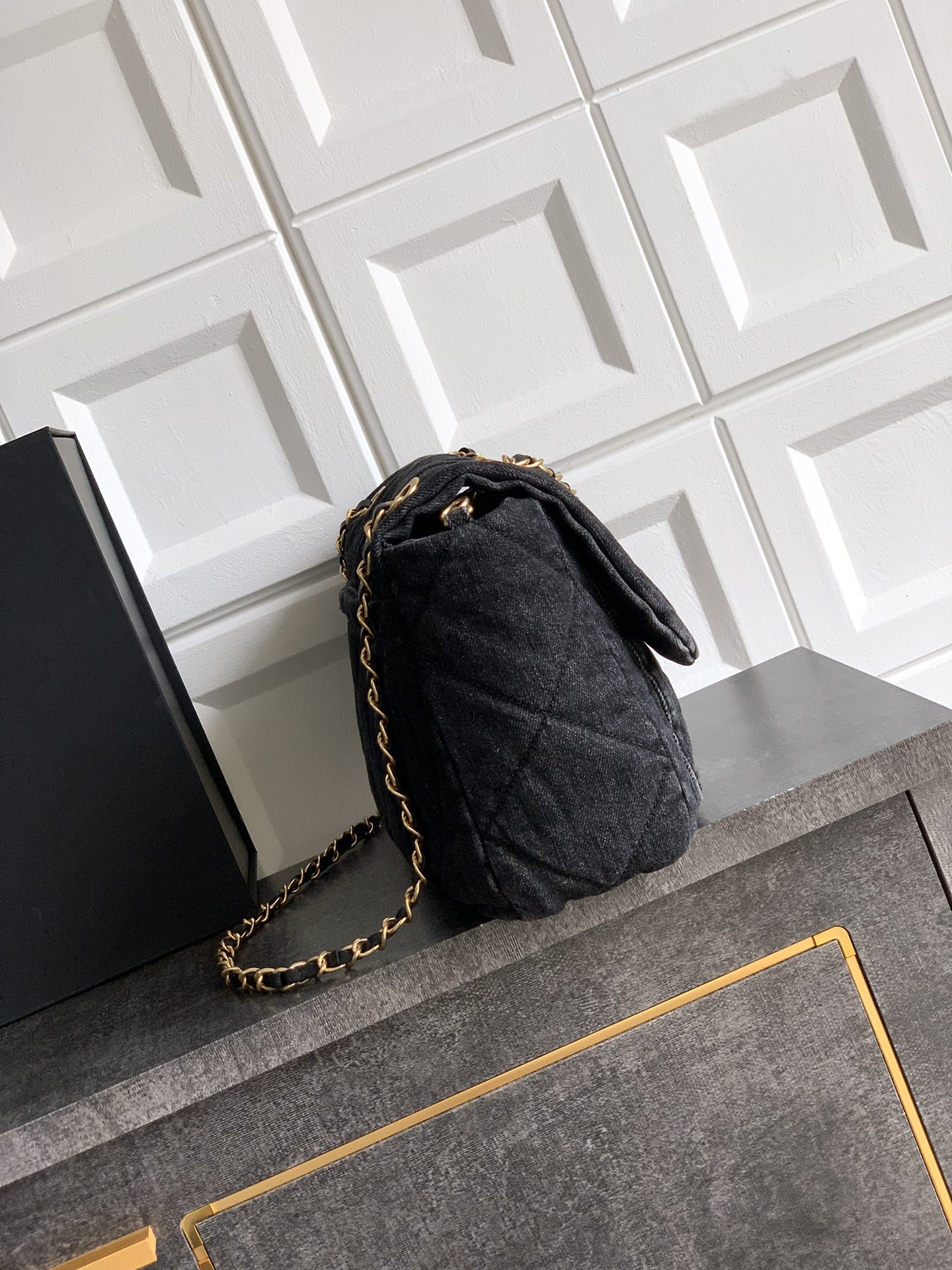 CHANEL 샤넬 데님 원단 숄더백 가방