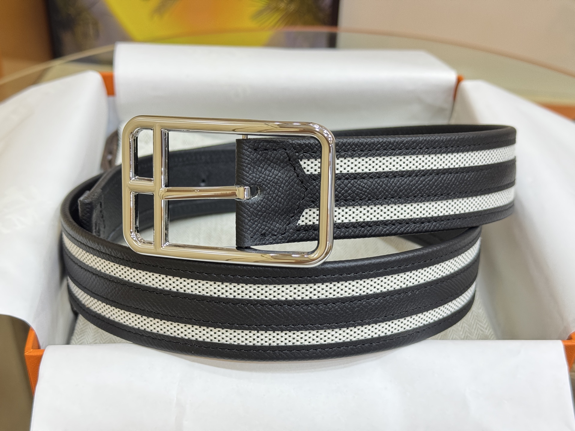 Hermes 에르메스 핀 버클 벨트