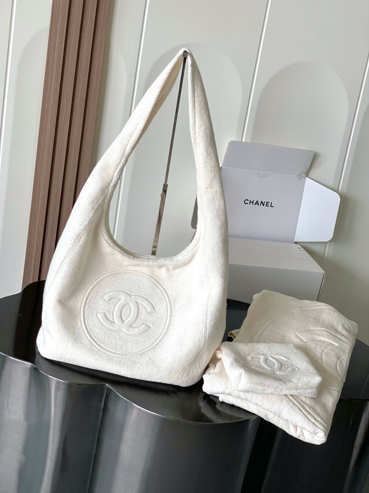 CHANEL 25 비치웨어 세트 가방