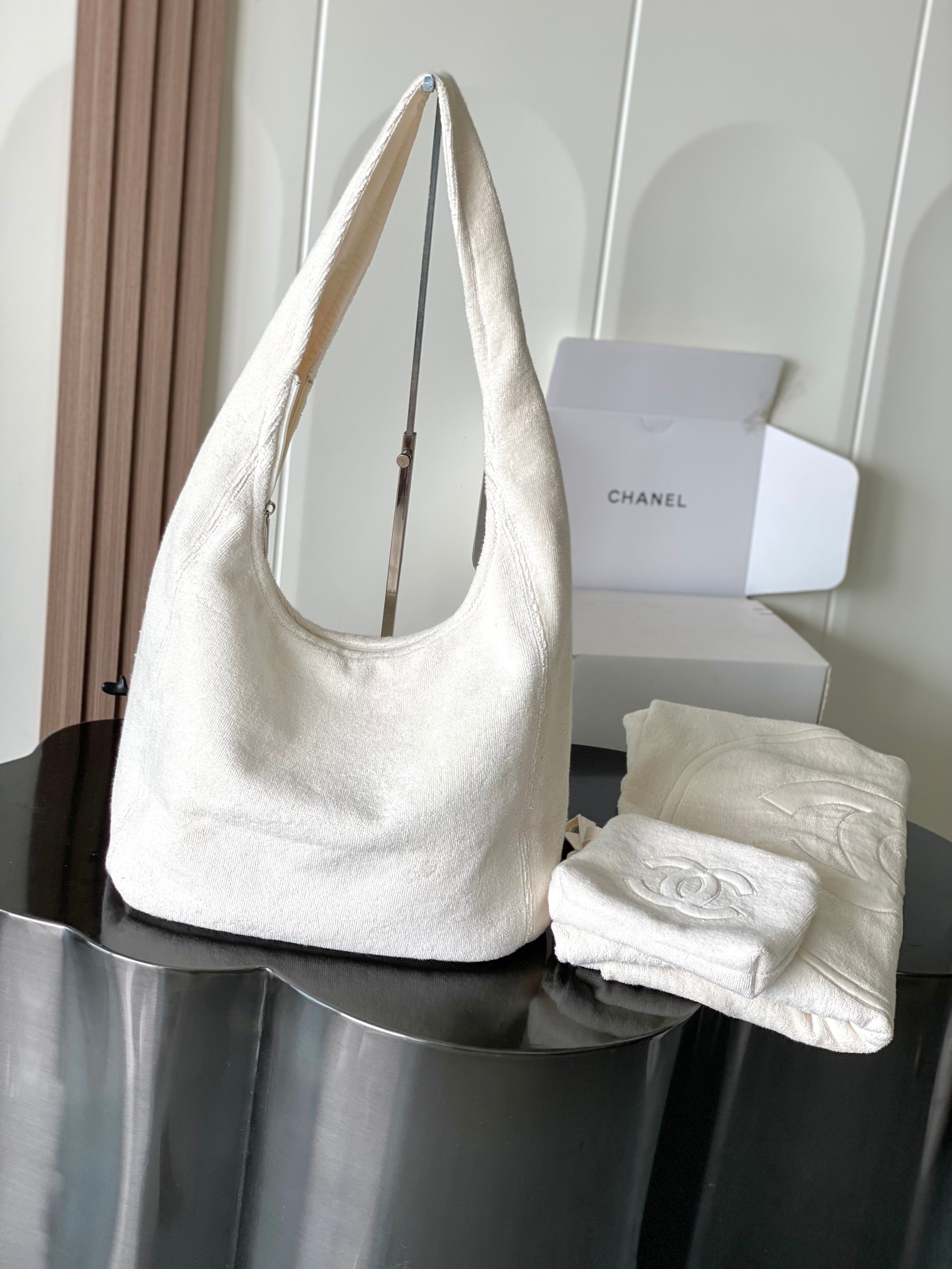 CHANEL 25 비치웨어 세트 가방