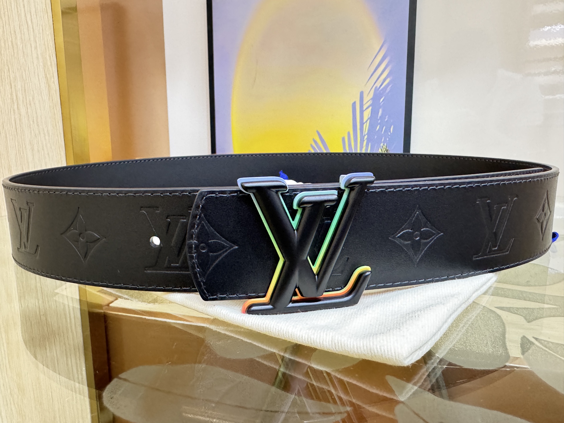 LV Dimension 루이비통 리버서블 벨트