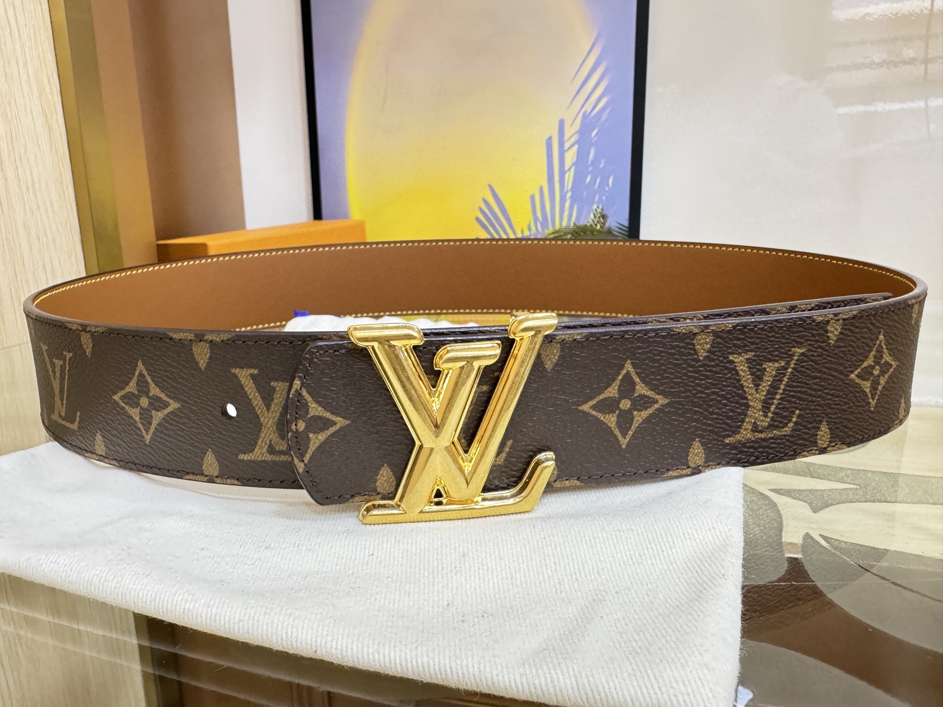 LV Dimension 루이비통 리버서블 벨트