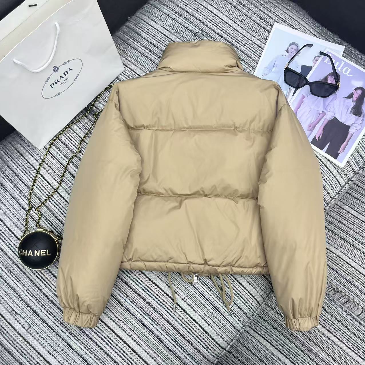 Prada 프라다 하이넥 다운 점퍼 자켓 의류