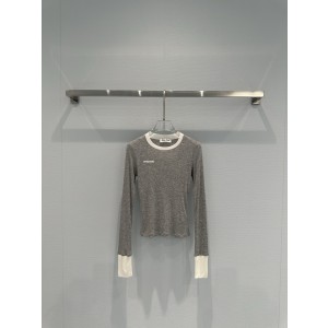 MIUMIU 미우미우 긴팔 티셔츠 의류