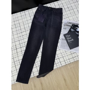 Prada 프라다 백포켓 프린트 스키니 데님 팬츠 바지 의류