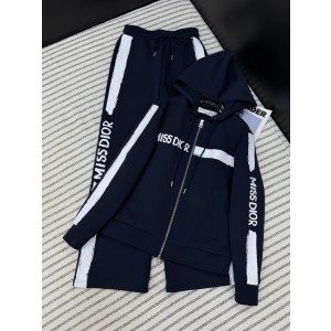 Dior CD 디올 트렌디 데일리룩 프린트 로고 상하의 세트