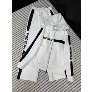 Dior CD 디올 트렌디 데일리룩 프린트 로고 상하의 세트