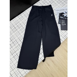 Dior CD 디올 레터링 로고 자수 밴딩 팬츠 바지 의류