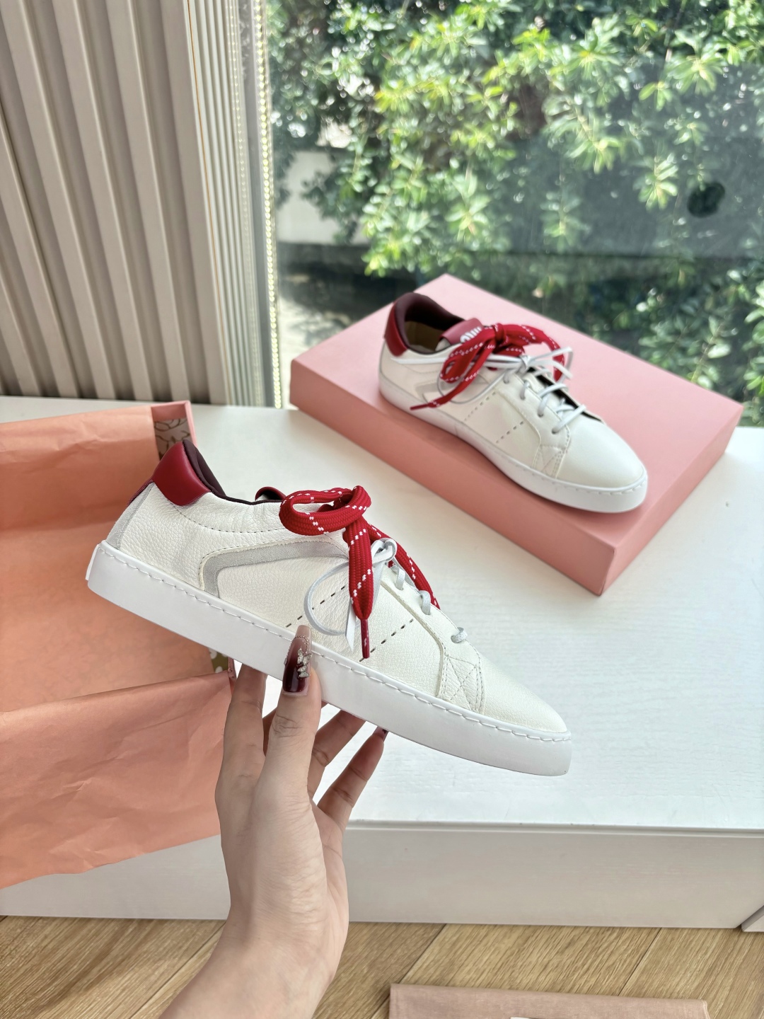 miumiu 미우미우 스니커즈 화이트 슈즈 신발