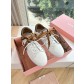 miumiu 미우미우 스니커즈 화이트 슈즈 신발