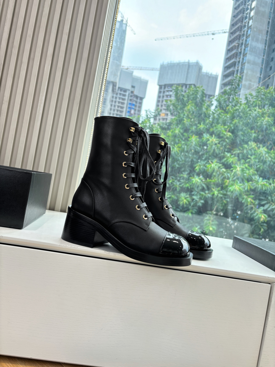 CHANEL 샤넬 라이더 부츠 신발