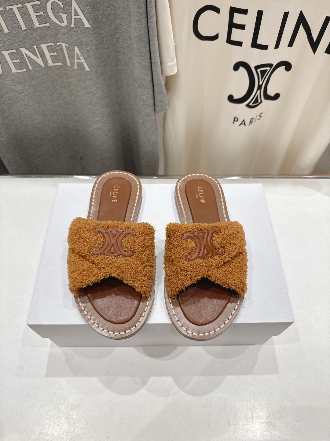 Celine 셀린느 로고 슬리퍼 신발