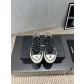 CHANEL 샤넬 체인 프린팅 로우탑 스니커즈 신발