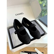 Chanel 샤넬 니트 슬링백 단화 플랫 슈즈 신발