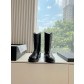 Chanel 샤넬 로고 라이더 부츠 신발