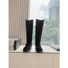 Chanel 샤넬 로고 라이더 부츠 신발