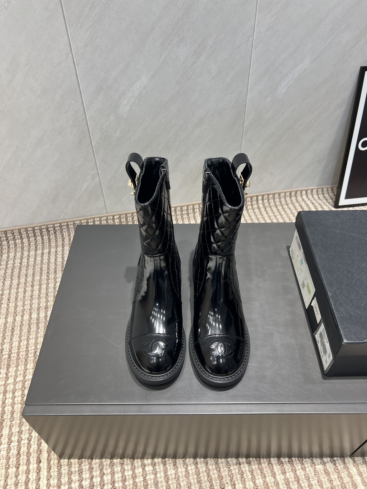 CHANEL 샤넬 앵클 부츠 신발