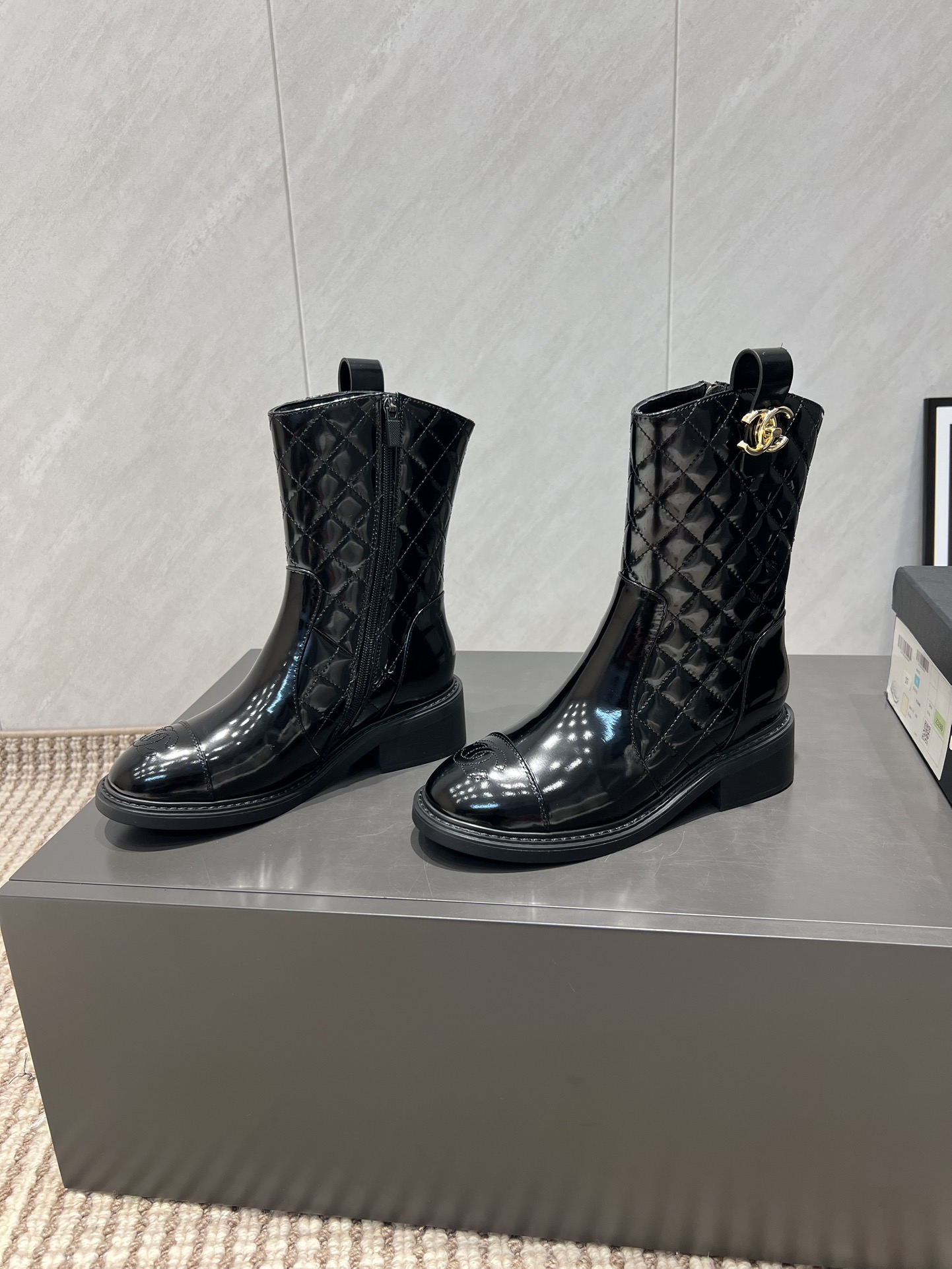 CHANEL 샤넬 앵클 부츠 신발